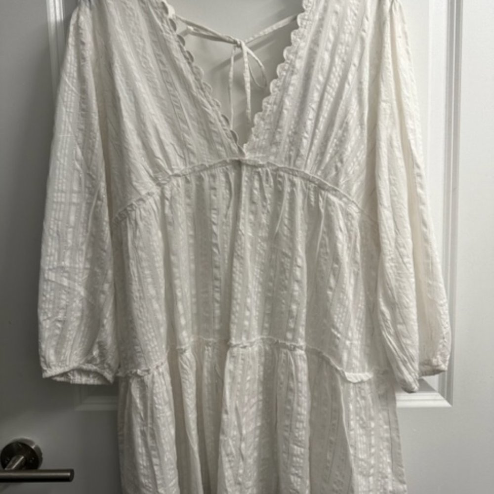 BLUE ISLAND BEACH SWIMSUIT COVERUP